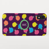 Étui Neon Roses Case-Mate (Dos (Horizontal))
