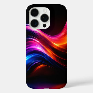 Étui Neon Wave Glow pour iPhone 16