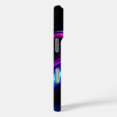 Étui Neon Wave Glow pour iPhone 16 (Verso / Droite)