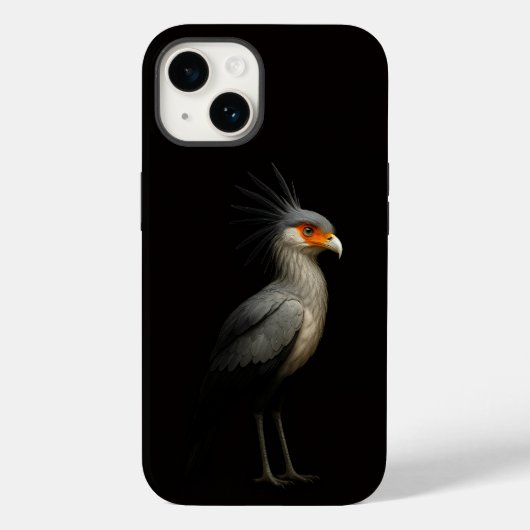 Étui Noir 4 Luxe iPhone 14 Case-Mate, Secrétaire (Verso)