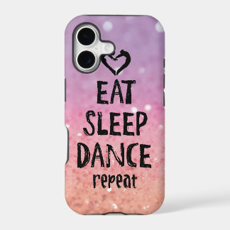 Étui Pailleté Manger, Dormir, Danser