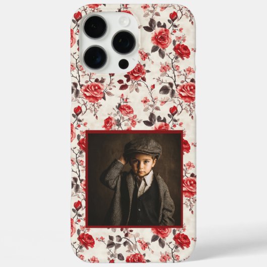 Étui Personnalisable Cool Rose pour iPhone pour Ma (Verso)