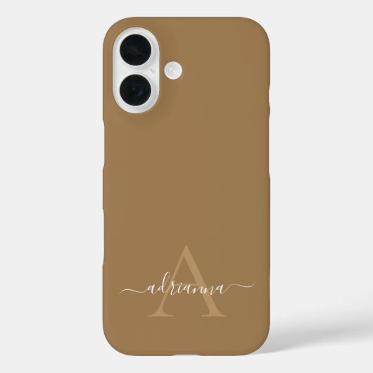 Étui personnalisé avec monogramme Case-Mate pour i (Verso)