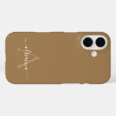 Étui personnalisé avec monogramme Case-Mate pour i (Verso (horizontal))