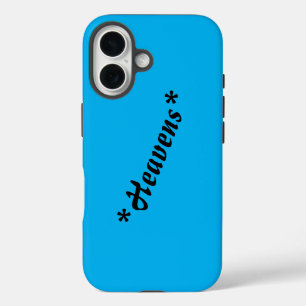 Étui personnalisé "Cieux" pour iPhone 16 robuste