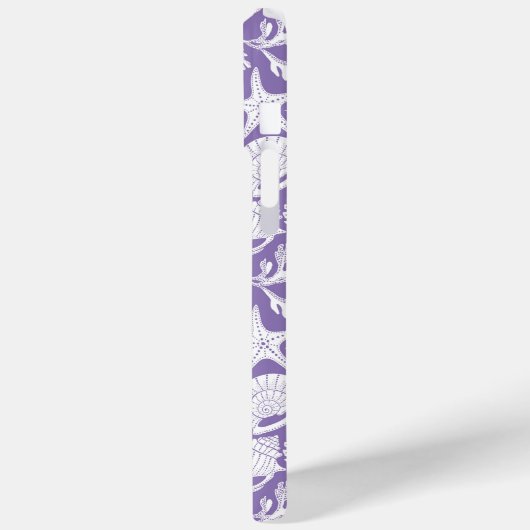 Étui personnalisé Coquilles Violettes Case-Mate po (Verso / Gauche)