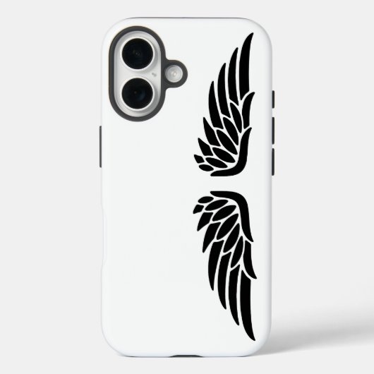 Étui personnalisé Eagle Wing pour iPhone 16 (Verso)