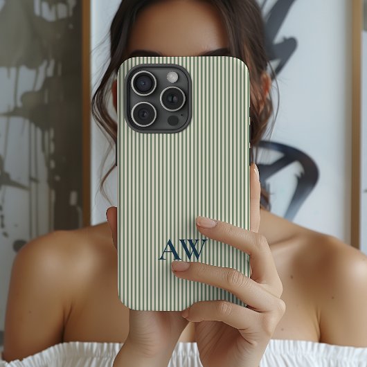 Étui personnalisé pour iPhone avec monogramme, cad