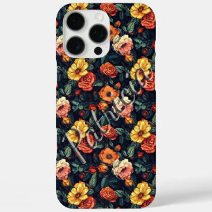 Étui personnalisé pour iPhone avec rose unique pou