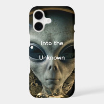 Étui PhonPhone Alien Gris Mystérieux en Tenue Spat