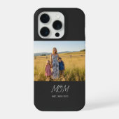 Étui photo Black Mom Established Script Case-Mate (Verso)