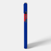 Étui pour Apple iPhone 15 Plus, drapeau de Cuba (Verso / Gauche)