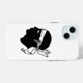 Étui pour Apple iPhone 15 Plus, drapeau de la Fran (Verso (horizontal))
