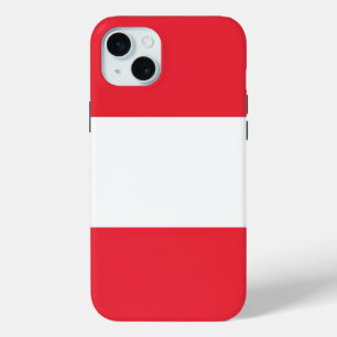 Étui pour Apple iPhone 15 Plus, drapeau de l'Autri