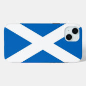 Étui pour Apple iPhone 15 Plus, drapeau de l'Écoss (Verso (horizontal))