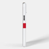Étui pour Apple iPhone 15 Plus, drapeau de Montréa (Verso / Droite)