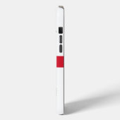 Étui pour Apple iPhone 15 Plus, drapeau de Montréa (Verso / Gauche)