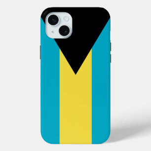 Étui pour Apple iPhone 15 Plus, drapeau des Bahama