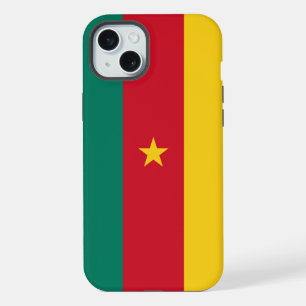 Étui pour Apple iPhone 15 Plus, drapeau du Camerou