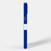 Étui pour Apple iPhone 15 Plus, drapeau du Québec (Verso / Droite)