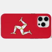 Étui pour Apple iPhone 15 Pro Max, drapeau de l'îl (Verso (horizontal))