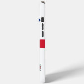 Étui pour Apple iPhone 15 Pro Max, drapeau de Mont (Verso / Gauche)