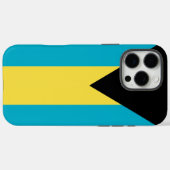 Étui pour Apple iPhone 16 Pro Max, drapeau des Bah (Verso (horizontal))