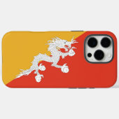 Étui pour Apple iPhone 16 Pro Max, drapeau du Bhou (Verso (horizontal))