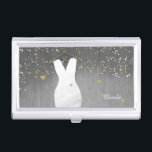 Étui Pour Cartes De Visite Robe Mariage moderne & Coeurs Confetti Mode<br><div class="desc">Robe Mariage moderne & Coeurs Confetti Mode Titulaire de carte d'affaires. Customisez avec n'importe quel texte ou laissez-le vide.</div>