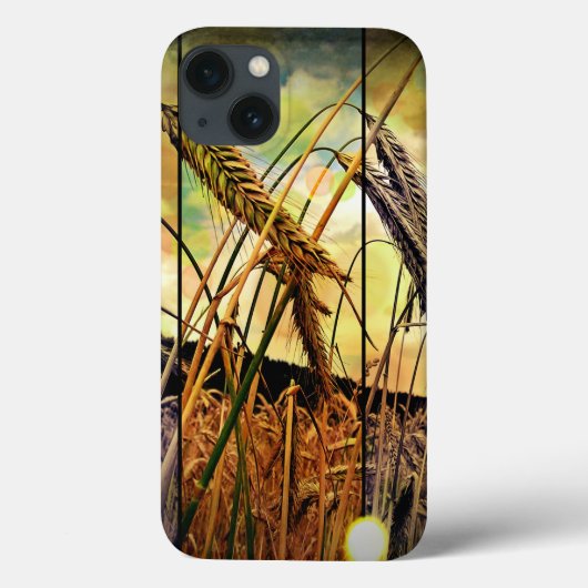 Étui pour iPad Air Golden Wheat Sparkle (Verso)