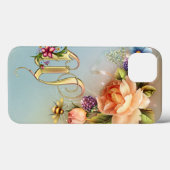 Étui pour iPad Air Monogramme W (Verso (horizontal))