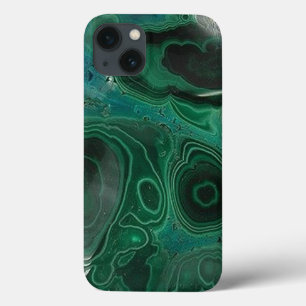 Étui pour iPad en géode de malachite