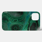 Étui pour iPad en géode de malachite (Verso (horizontal))