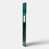 Étui pour iPad en géode de malachite (Verso / Droite)