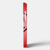 Étui pour iPad Love Degus (Rose/Rouge) (Verso / Gauche)