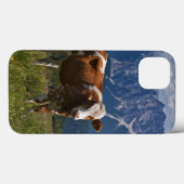 Étui pour iPad Mini Vache Alpine dans Prairie (Verso (horizontal))