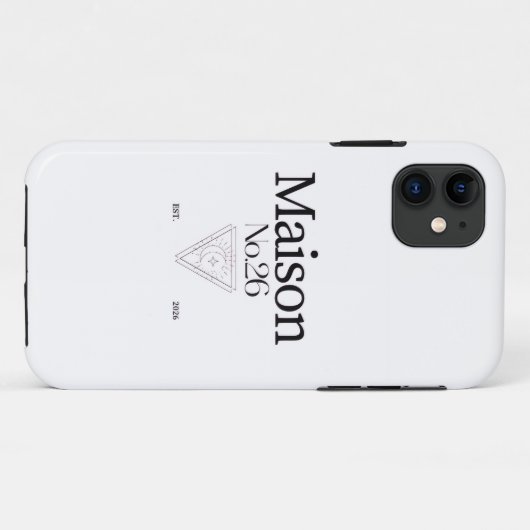 Étui pour iPhone (Dos (Horizontal))