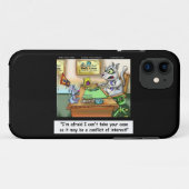 Étui pour iPhone5/5S "Fluffy Cohen" avocat chat dr (Dos (Horizontal))