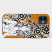 Étui pour iPhone5 - Elfe Steampunk (Dos (Horizontal))