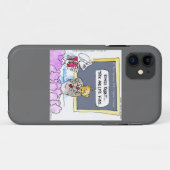 Étui pour iPhone5 Funny Rabbit Grammar Police (Dos (Horizontal))