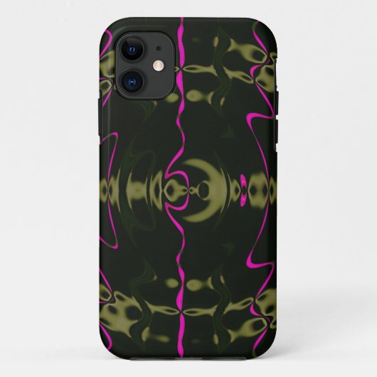 Étui pour iPhone5 Lumières Roses (Dos)