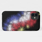 Étui pour iphone6 de Feu d'artifice du 4 juillet d (Dos (Horizontal))