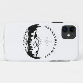 Étui pour iPhone 11 Aventure Attend (Dos (Horizontal))