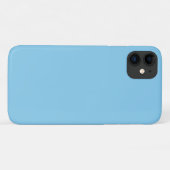 Étui pour iPhone 11 Baby Blue (Dos (Horizontal))