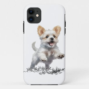 Étui pour iPhone 11 « Chien mignon » – Téléphone é