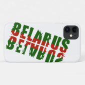 Étui pour iPhone 11 Couleurs du drapeau funky Biél (Dos (Horizontal))