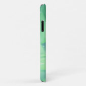 Étui pour iPhone 11 Feuilles de plante vert pâle N (Dos/Droite)