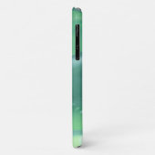 Étui pour iPhone 11 Feuilles de plante vert pâle N (Dos/Gauche)
