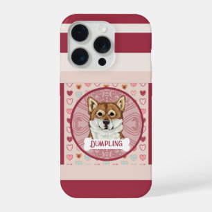 Étui pour iPhone 11 Pro au nom de Shiba Inu Valent