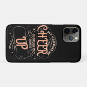 ÉTUI POUR IPHONE 11 PRO BONHEUR REMONTER LE MORAL (Dos (Horizontal))